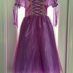 HALLOWEEN Rapunzel Disney Princess Dress & Accessories